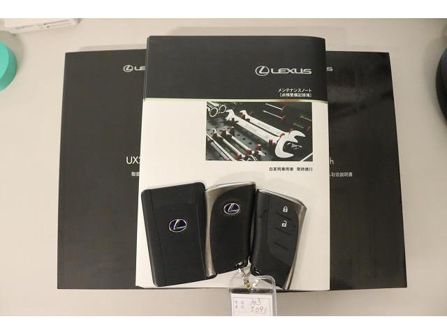 ＵＸ ＵＸ２５０ｈ　バージョンＣ　フルセグ　メモリーナビ　ＤＶＤ再生　ミュージックプレイヤー接続可　バックカメラ　衝突被害軽減システム　ＥＴＣ　ドラレコ　ＬＥＤヘッドランプ　ワンオーナー　記録簿（31枚目）