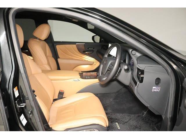 ＬＳ ＬＳ５００ｈ　Ｉパッケージ　革シート　サンルーフ　フルセグ　メモリーナビ　ミュージックプレイヤー接続可　バックカメラ　衝突被害軽減システム　ＥＴＣ　ドラレコ　ＬＥＤヘッドランプ　ワンオーナー　記録簿（9枚目）