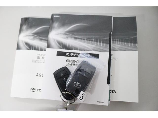 アクア Ｇ　ミュージックプレイヤー接続可　バックカメラ　衝突被害軽減システム　ＥＴＣ　ＬＥＤヘッドランプ　記録簿（25枚目）