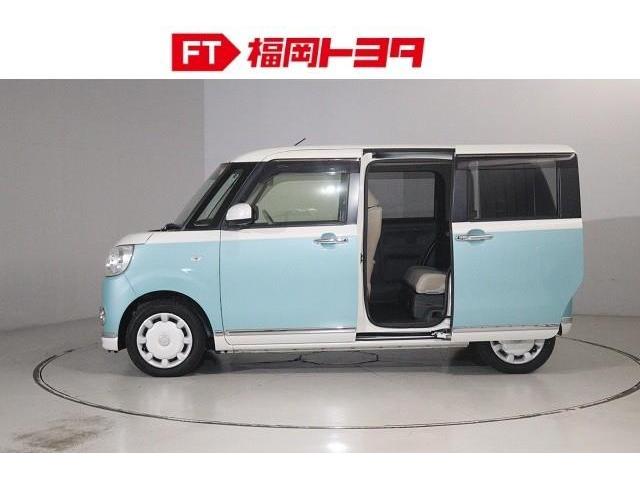 ムーヴキャンバス メイク　ＳＡ２　フルセグ　メモリーナビ　ＤＶＤ再生　衝突被害軽減システム　ＥＴＣ　両側電動スライド　ＬＥＤヘッドランプ　記録簿　アイドリングストップ（6枚目）