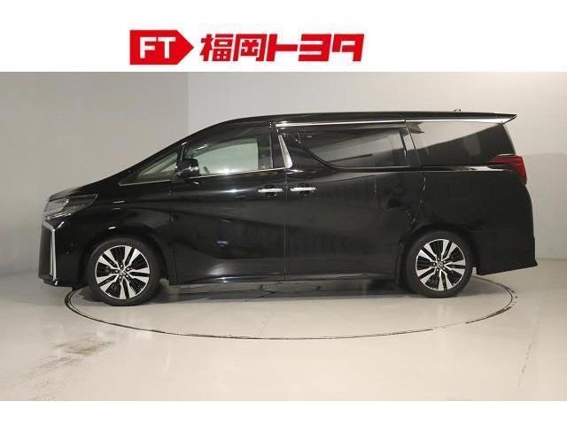 アルファード 2.5S Cパッケージ サンルーフ フルセグ メモリーナビ DVD再生 ミュージックプレイヤー接続可 後席モニター バックカメラ 衝突被害軽減システム ETC ドラレコ 両側電動スライド LEDヘッドランプ 乗車定員7人(4枚目)