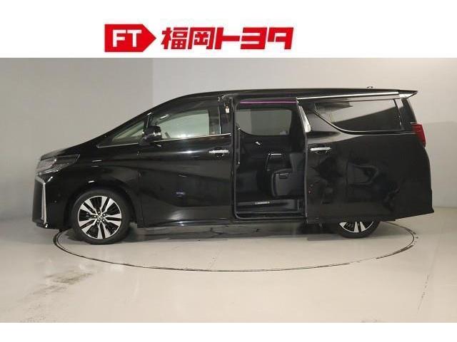 アルファード 2.5S Cパッケージ サンルーフ フルセグ メモリーナビ DVD再生 ミュージックプレイヤー接続可 後席モニター バックカメラ 衝突被害軽減システム ETC ドラレコ 両側電動スライド LEDヘッドランプ 乗車定員7人(5枚目)