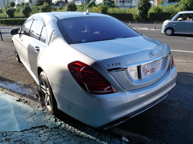 Ｓクラス Ｓ５５０ロング　本革パワーシート　ナビ　フルセグ　全方位モニター　オートトランク　スマートキー　プッシュスタート　パワーウィンドウ　パワーステアリング（8枚目）