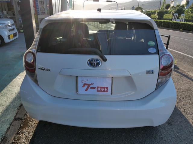 アクア S スマートキー プッシュスタート ナビ バックモニター フルセグ ETC シートヒーター 記録簿 パワーステアリング パワーウィンドウ(6枚目)