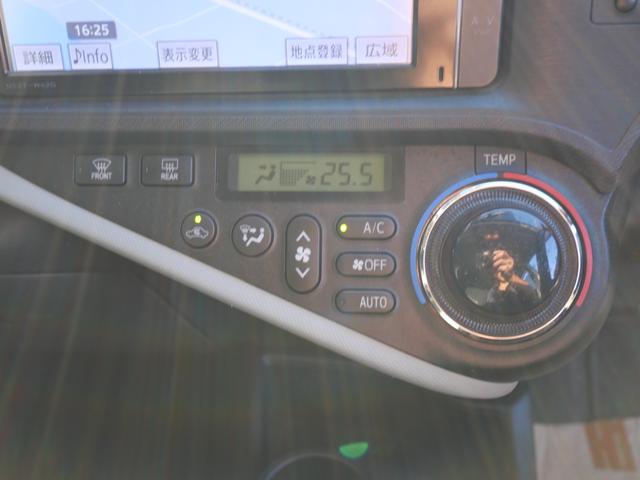 アクア S スマートキー プッシュスタート ナビ バックモニター フルセグ ETC シートヒーター 記録簿 パワーステアリング パワーウィンドウ(29枚目)