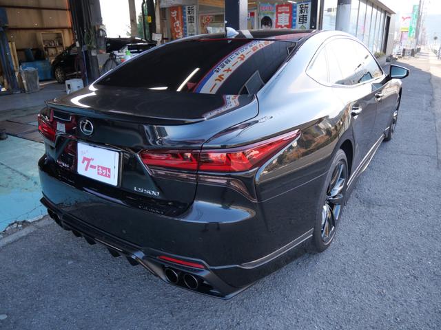 ＬＳ ＬＳ５００　Ｆスポーツ　ナビ　フルセグ　全方位モニター　本革パワーシート　シートエアコン　ステアリングヒーター　ＴＨＤマフラー　ＥＴＣ　オートトランク　サンルーフ　ヘッドアップディスプレイ（6枚目）