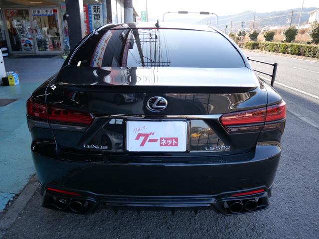 ＬＳ ＬＳ５００　Ｆスポーツ　ナビ　フルセグ　全方位モニター　本革パワーシート　シートエアコン　ステアリングヒーター　ＴＨＤマフラー　ＥＴＣ　オートトランク　サンルーフ　ヘッドアップディスプレイ（7枚目）