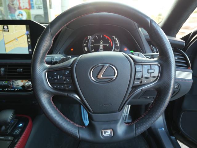 ＬＳ ＬＳ５００　Ｆスポーツ　ナビ　フルセグ　全方位モニター　本革パワーシート　シートエアコン　ステアリングヒーター　ＴＨＤマフラー　ＥＴＣ　オートトランク　サンルーフ　ヘッドアップディスプレイ（34枚目）