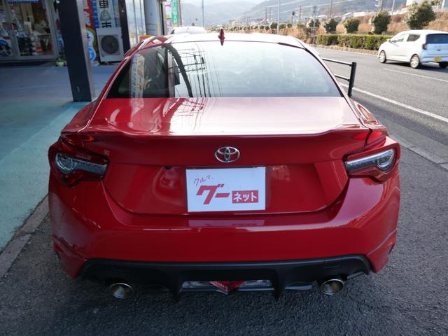 86 GT モデリスタエアロ 純正ナビ フルセグ バックモニター ハーフレザーシート シートヒーター スマートキー プッシュスタート ETC(7枚目)