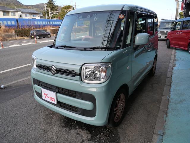 スペーシア ハイブリッドＧ　スマートキー　プッシュスタート　ナビ　フルセグ　バックモニター　ＥＴＣ　オートエアコン　ブレーキサポート　ドライブレコーダー　トラクションコントロール（2枚目）