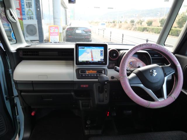 スペーシア ハイブリッドＧ　スマートキー　プッシュスタート　ナビ　フルセグ　バックモニター　ＥＴＣ　オートエアコン　ブレーキサポート　ドライブレコーダー　トラクションコントロール（9枚目）