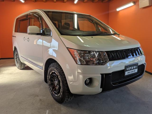 デリカD:5 M ★社外新品アルミホイール★バンパー黒★グリル黒★オープンカントリータイヤ★メモリーナビ★バックカメラ★電動格納ミラー★オートライト★シートヒーター★パワスラ★キーレス★ETC★CD再生★(17枚目)