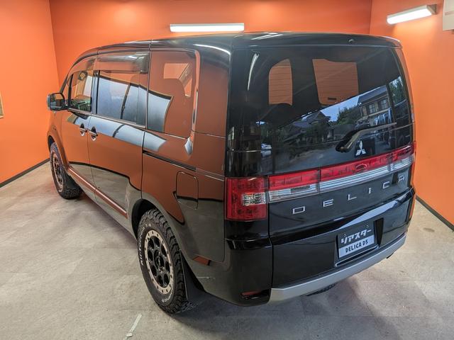 デリカＤ：５ Ｍ　★オールブラック仕様★社外アルミ★グッドリッチタイヤ★バンパープロテクター★バックカメラ★電動格納ミラー★メモリーナビ★ＣＤ再生★キーレス★集中ドアロックオートライト★アイドリングストップ★パワスラ（19枚目）
