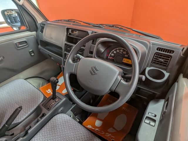 キャリイトラック KCエアコン・パワステ ★デュアルブレーキサポート★1オーナー★キーレス★フロアマット★室内灯LED★あおりプロテクター★純正ラジオ★新品荷台マット★レベライザー★レーンキープアシスト★障害物センサー★オートライト★パワステ(19枚目)