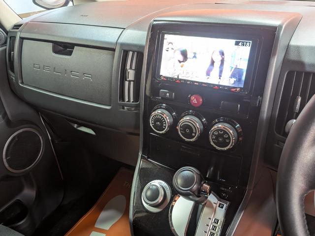 デリカD:5 D パワーパッケージ ★新品バンパーガード★鉄チンマットブラック★マッドスタータイヤ★ブラックグリル★両側パワスラ★メモリーナビ★フルセグTV★バックカメラ★前後ドラレコ★4WD★HID★シートヒーター★クルコン★BT対応(58枚目)