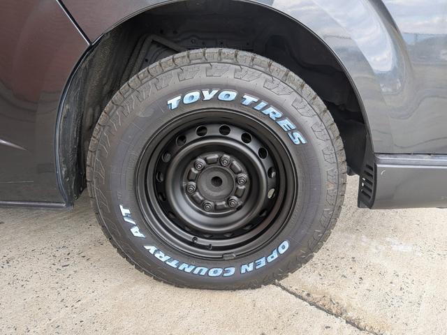 ハイエースバン ロングスーパーＧＬ　★１型★ワンオーナー★新品オープンカントリータイヤ★９インチフローティングナビ★バックカメラ★リアシートベルト★フルセグＴＶ★ＢＴ対応★Ｗエアコン★キーレス★ディーゼルターボ★電格ミラー★両側スライド（2枚目）