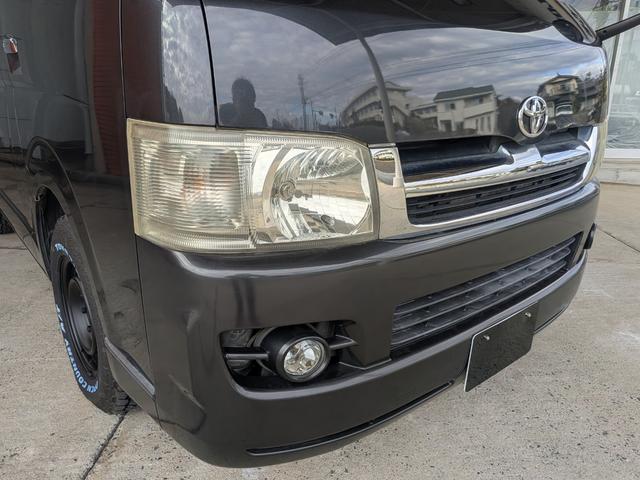 ハイエースバン ロングスーパーＧＬ　★１型★ワンオーナー★新品オープンカントリータイヤ★９インチフローティングナビ★バックカメラ★リアシートベルト★フルセグＴＶ★ＢＴ対応★Ｗエアコン★キーレス★ディーゼルターボ★電格ミラー★両側スライド（4枚目）