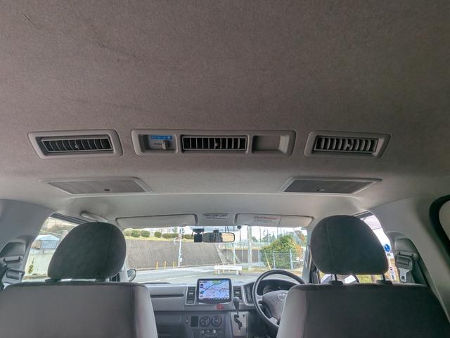 ハイエースバン ロングスーパーＧＬ　★１型★ワンオーナー★新品オープンカントリータイヤ★９インチフローティングナビ★バックカメラ★リアシートベルト★フルセグＴＶ★ＢＴ対応★Ｗエアコン★キーレス★ディーゼルターボ★電格ミラー★両側スライド（27枚目）