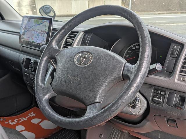 ハイエースバン ロングスーパーGL ★1型★ワンオーナー★新品オープンカントリータイヤ★9インチフローティングナビ★バックカメラ★リアシートベルト★フルセグTV★BT★バックカメラ★Wエアコン★キーレス★ディーゼルターボ★両側スライド★(39枚目)