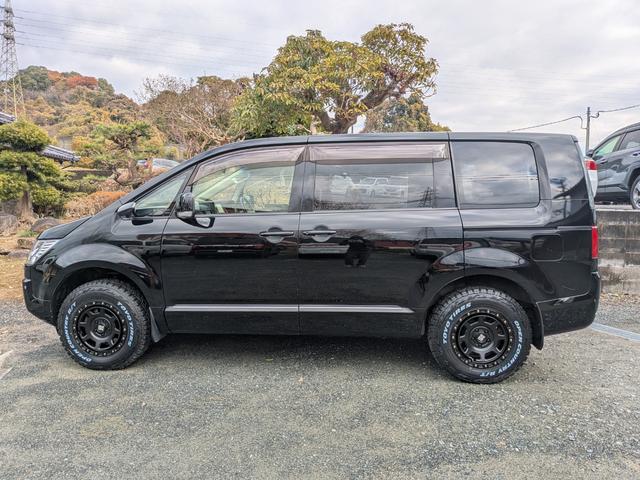 デリカD:5 D パワーパッケージ ★新品社外アルミ★オールブラック仕様★両側パワスラ★フリップダウンモニター★クルコン★フルセグ★メモリーナビ★電格ミラー★キーレス★障害物センサー★バックカメラ★ターボ★オートライト★ETC★(65枚目)