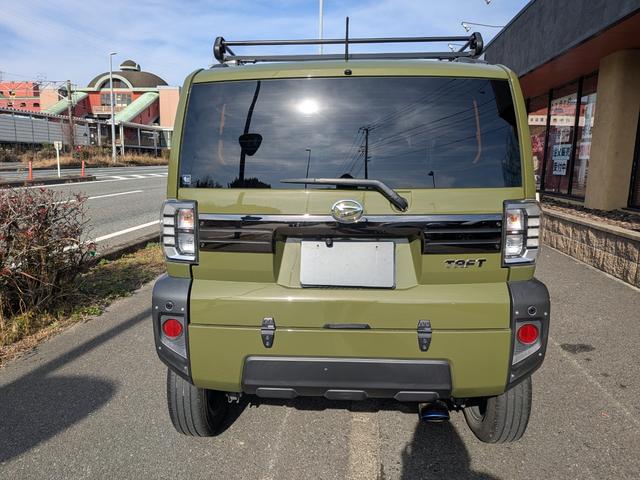 タフト Ｇ　★ワンオーナー★禁煙車★ガラスルーフ★キャリアバスケット★フロントガード★９インチ純正ナビ★フルセグＴＶ★Ｂｌｕｅｔｏｏｔｈ★ＤＶＤ再生★バックカメラ★ＬＥＤライト★スマートキー★コーナーセンサー★（3枚目）