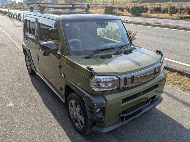 タフト Ｇ　★ワンオーナー★禁煙車★ガラスルーフ★キャリアバスケット★フロントガード★９インチ純正ナビ★フルセグＴＶ★Ｂｌｕｅｔｏｏｔｈ★ＤＶＤ再生★バックカメラ★ＬＥＤライト★スマートキー★コーナーセンサー★（7枚目）