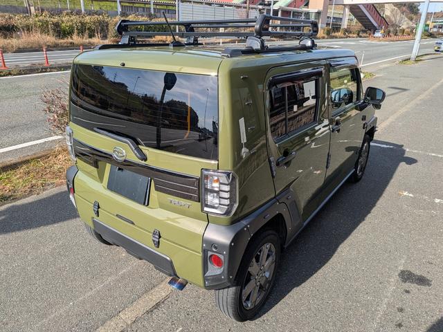 タフト Ｇ　★ワンオーナー★禁煙車★ガラスルーフ★キャリアバスケット★フロントガード★９インチ純正ナビ★フルセグＴＶ★Ｂｌｕｅｔｏｏｔｈ★ＤＶＤ再生★バックカメラ★ＬＥＤライト★スマートキー★コーナーセンサー★（9枚目）