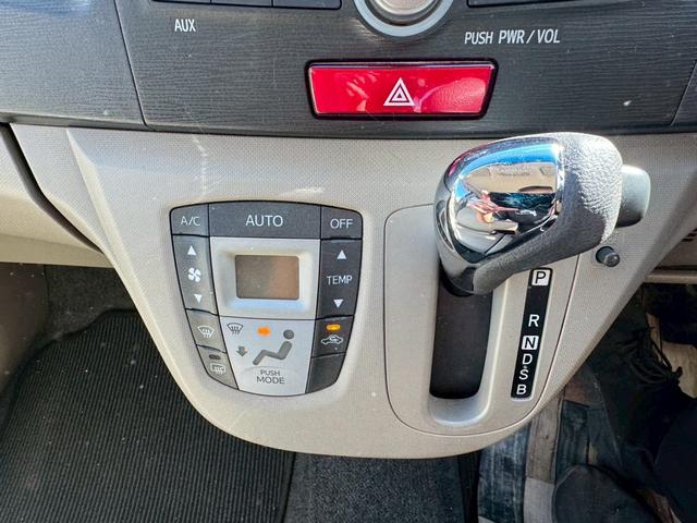 ムーヴ X アイドリングストップ スマートキー プッシュスターター 電動格納ドアミラー ベンチシート オートエアコン 純正アルミホイール タイミングチェーン(9枚目)