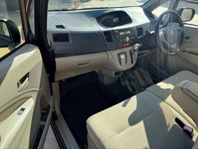 ムーヴ X アイドリングストップ スマートキー プッシュスターター 電動格納ドアミラー ベンチシート オートエアコン 純正アルミホイール タイミングチェーン(24枚目)