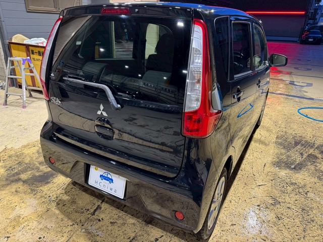 ｅＫワゴン Ｇ　アイドリングストップ　ナビ地デジＴＶ　スマートキー　ＥＴＣ　プッシュスターター　オートエアコン　電動格納ドアミラー　ベンチシート　純正１４インチアルミホイール（25枚目）