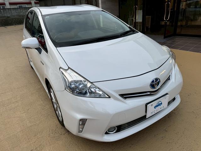 プリウスアルファ Sツーリングセレクション ナビ ETC スマートキー プッシュスターター 電動格納ドアミラー LEDヘッドライト 純正17インチアルミホイール(26枚目)