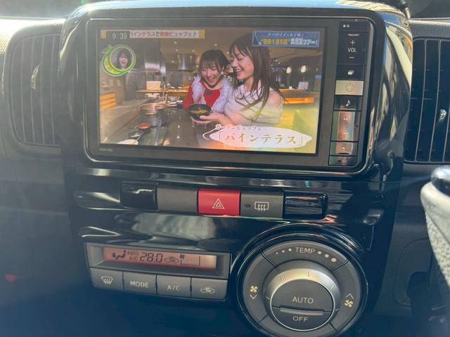 タント カスタムX ナビ地デジTV Bluetooth 片側電動スライドドア スマートキー オートエアコン ベンチシート 電動格納ドアミラー HIDヘッドライト 純正エアロ 純正14インチアルミホイール(9枚目)