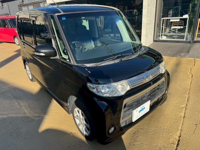 タント カスタムX ナビ地デジTV Bluetooth 片側電動スライドドア スマートキー オートエアコン ベンチシート 電動格納ドアミラー HIDヘッドライト 純正エアロ 純正14インチアルミホイール(29枚目)