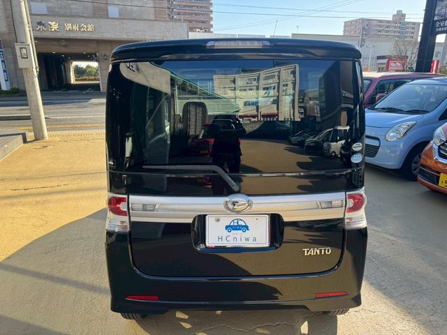 タント カスタムX ナビ地デジTV Bluetooth 片側電動スライドドア スマートキー オートエアコン ベンチシート 電動格納ドアミラー HIDヘッドライト 純正エアロ 純正14インチアルミホイール(32枚目)