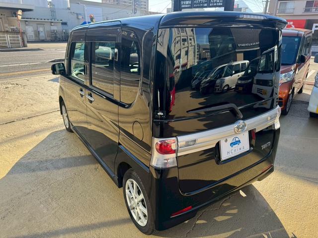 タント カスタムX ナビ地デジTV Bluetooth 片側電動スライドドア スマートキー オートエアコン ベンチシート 電動格納ドアミラー HIDヘッドライト 純正エアロ 純正14インチアルミホイール(34枚目)