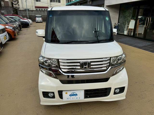 Ｎ－ＢＯＸカスタム Ｇ　ＳＳパッケージ　両側電動スライドドア　ナビ地デジＴＶ　バックカメラ　Ｂｌｕｅｔｏｏｔｈ　スマートキー　ＥＴＣ　プッシュスターター　ＨＩＤヘッドライト　純正エアロ　純正アルミホイール（26枚目）