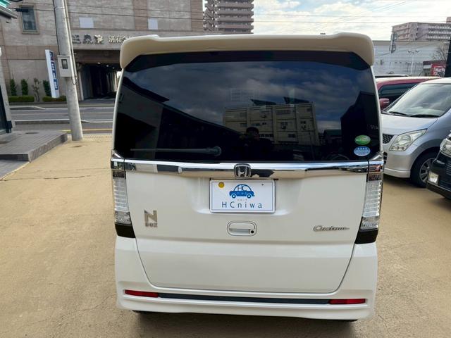 Ｎ－ＢＯＸカスタム Ｇ　ＳＳパッケージ　両側電動スライドドア　ナビ地デジＴＶ　バックカメラ　Ｂｌｕｅｔｏｏｔｈ　スマートキー　ＥＴＣ　プッシュスターター　ＨＩＤヘッドライト　純正エアロ　純正アルミホイール（29枚目）