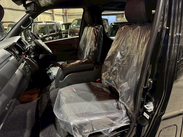 ハイエースバン ロングスーパーＧＬ　ダークプライムＳ　登録済未使用車　モデリスタエアロ　ＬＥＤヘッドライト　１５インチＡＷ　両側電動スライドドア　スマートキー　プッシュスターター　オートマチックハイビーム　レーンアシスト（34枚目）
