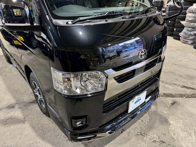 ハイエースバン ロングスーパーＧＬ　ダークプライムＳ　登録済未使用車　モデリスタエアロ　ＬＥＤヘッドライト　１５インチＡＷ　両側電動スライドドア　スマートキー　プッシュスターター　オートマチックハイビーム　レーンアシスト（39枚目）