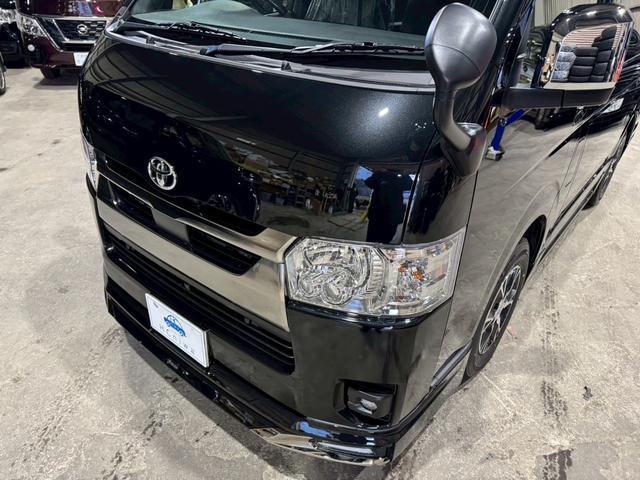 ハイエースバン ロングスーパーＧＬ　ダークプライムＳ　登録済未使用車　モデリスタエアロ　ＬＥＤヘッドライト　１５インチＡＷ　両側電動スライドドア　スマートキー　プッシュスターター　オートマチックハイビーム　レーンアシスト（40枚目）