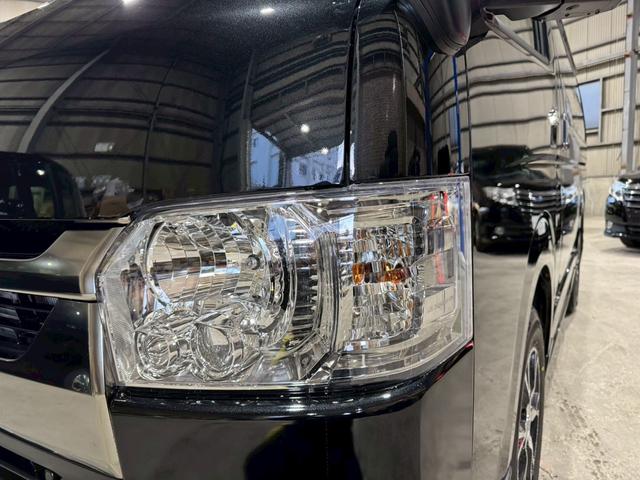 ハイエースバン ロングスーパーＧＬ　ダークプライムＳ　登録済未使用車　モデリスタエアロ　ＬＥＤヘッドライト　１５インチＡＷ　両側電動スライドドア　スマートキー　プッシュスターター　オートマチックハイビーム　レーンアシスト（42枚目）