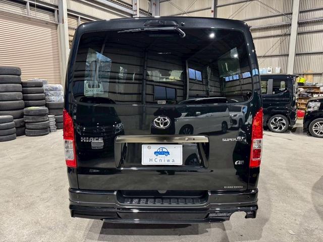ハイエースバン ロングスーパーＧＬ　ダークプライムＳ　登録済未使用車　モデリスタエアロ　ＬＥＤヘッドライト　１５インチＡＷ　両側電動スライドドア　スマートキー　プッシュスターター　オートマチックハイビーム　レーンアシスト（48枚目）