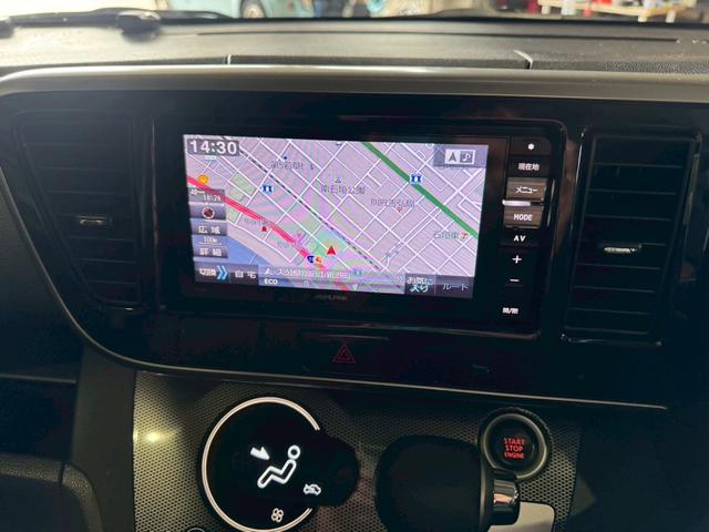 デイズルークス ライダーブラックライン　アラウンドビューモニター　後席モニター　ナビ地デジＴＶ　後席モニター　インテリジェントキー　プッシュスターター　ＨＩＤヘッドライト　純正エアロ　アルミホイール（8枚目）