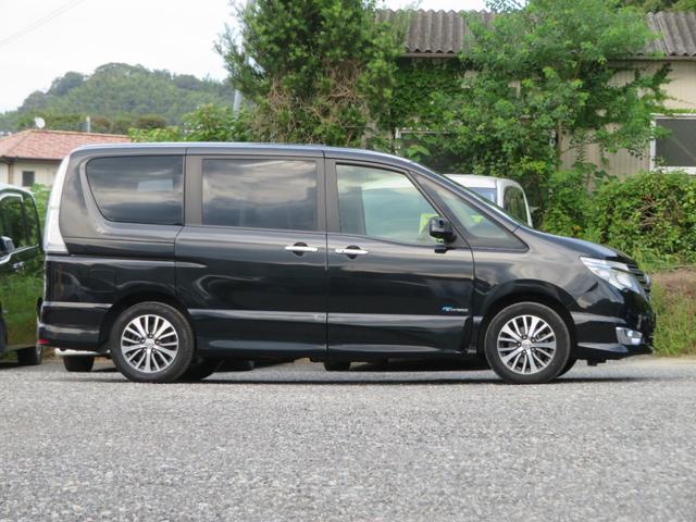 セレナ ハイウェイスターＳ－ＨＶアドバンスドセーフティパック　フルセグナビ　Ｂｌｕｅｔｏｏｔｈ　ＤＶＤ再生　１年保証　ドラレコ前後　アラウンドビュー　後席モニター　エマブレ　タイヤ４本新品　両側電動スライドドア　ＥＴＣ　オートクルーズ　スマートキー２個　Ａライト（9枚目）