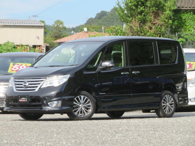 セレナ ハイウェイスターＳ－ＨＶアドバンスドセーフティパック　フルセグナビ　Ｂｌｕｅｔｏｏｔｈ　ＤＶＤ再生　１年保証　ドラレコ前後　アラウンドビュー　後席モニター　エマブレ　タイヤ４本新品　両側電動スライドドア　ＥＴＣ　オートクルーズ　スマートキー２個　Ａライト（14枚目）