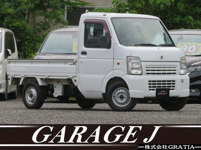 キャリイトラック ＫＣ　ＡＴ車　４ＷＤ　ＥＴＣ　１年保証　エアコン　イベライザー　パワーステアリング　タイヤ４本新品　スタッドレスタイヤ４本付き（2枚目）