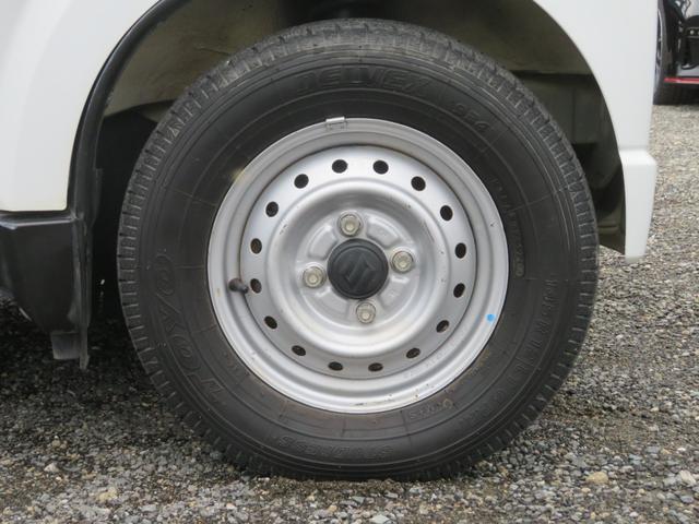 キャリイトラック ＫＣ　ＡＴ車　４ＷＤ　ＥＴＣ　１年保証　エアコン　イベライザー　パワーステアリング　タイヤ４本新品　スタッドレスタイヤ４本付き（39枚目）