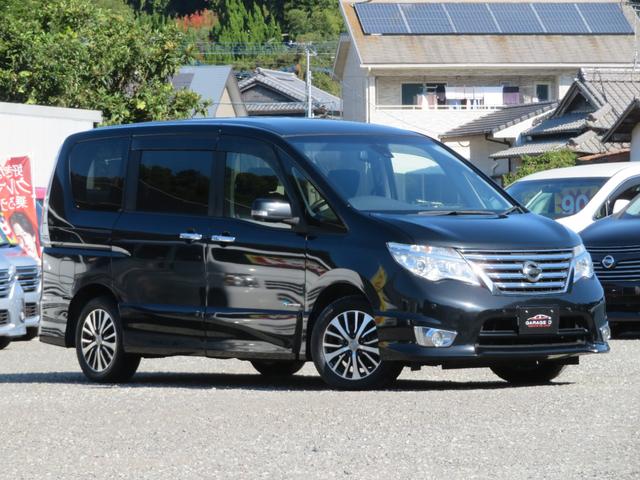 セレナ ハイウェイスター S-ハイブリッド 後席モニター 両側電動スライド アラウンドビュー スマートキー2個 フルセグナビ Bluetooth DVD再生 ETC 16AW フロントタイヤ新品 エマージェンシーブレーキ オートクルーズ 8人(9枚目)