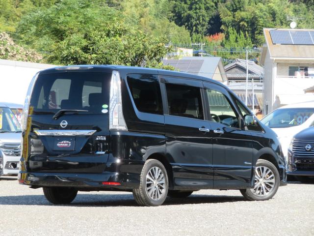 セレナ ハイウェイスター S-ハイブリッド 後席モニター 両側電動スライド アラウンドビュー スマートキー2個 フルセグナビ Bluetooth DVD再生 ETC 16AW フロントタイヤ新品 エマージェンシーブレーキ オートクルーズ 8人(11枚目)