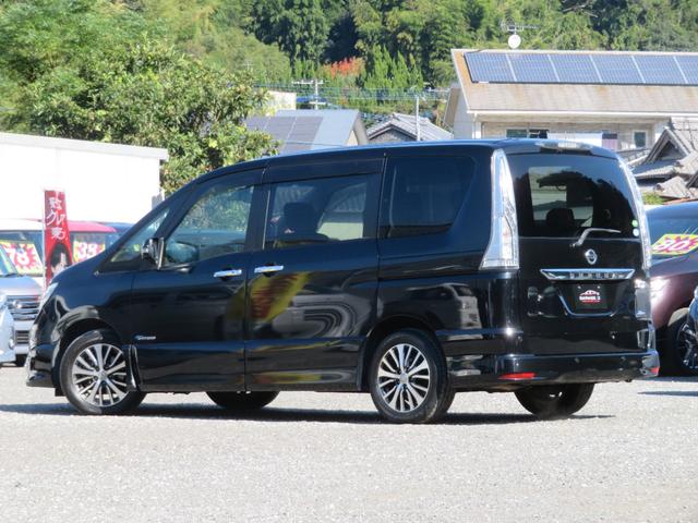 セレナ ハイウェイスター S-ハイブリッド 後席モニター 両側電動スライド アラウンドビュー スマートキー2個 フルセグナビ Bluetooth DVD再生 ETC 16AW フロントタイヤ新品 エマージェンシーブレーキ オートクルーズ 8人(13枚目)